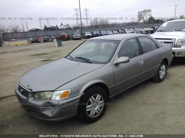 4T1BG22K7YU629043 - 2000 TOYOTA CAMRY CE/LE/XLE 灰色 照片 2