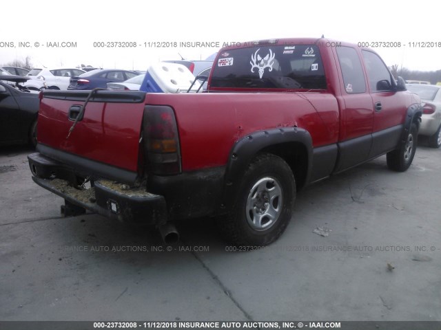 1GTEK19T3YE367556 - 2000 GMC NEW SIERRA K1500 RED photo 4