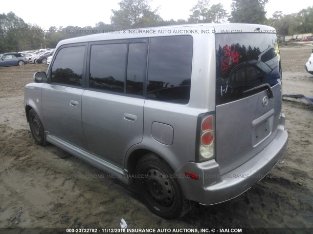 JTLKT324X64103501 - 2006 TOYOTA SCION XB Gümüş foto 3