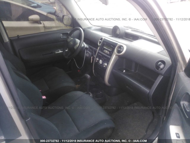 JTLKT324X64103501 - 2006 TOYOTA SCION XB Gümüş foto 5