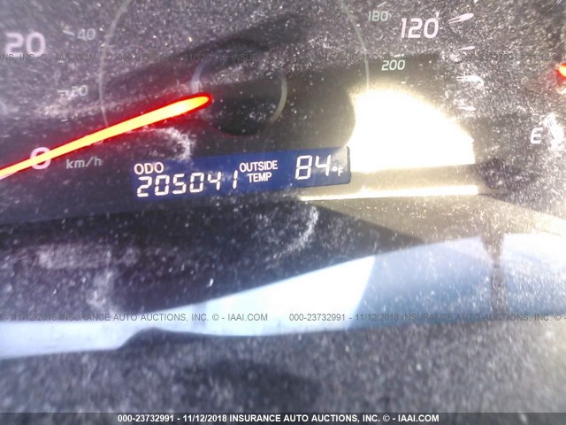 4T1BE46K98U196529 - 2008 TOYOTA CAMRY CE/LE/XLE/SE SILVER photo 7