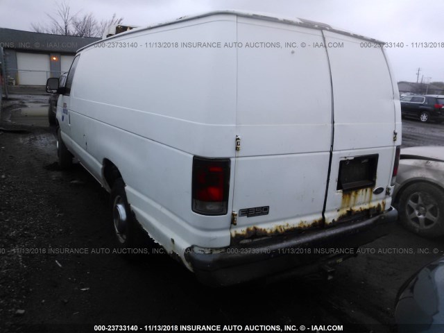 1FTSS34L84HA51875 - 2004 FORD ECONOLINE E350 SUPER DUTY VAN WHITE photo 3