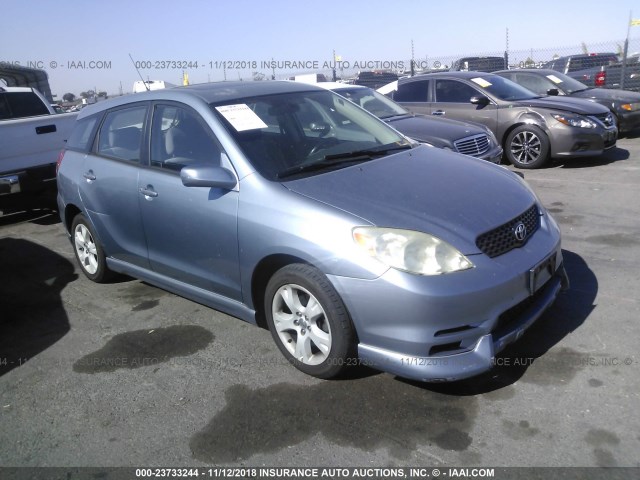 2T1KR32E43C109726 - 2003 TOYOTA COROLLA MATRIX XR BLUE photo 1