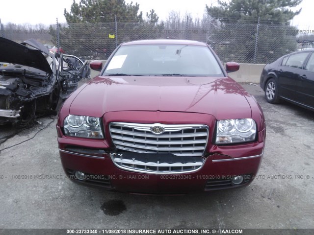 2C3KA53G57H808091 - 2007 CHRYSLER 300 TOURING MAROON photo 6