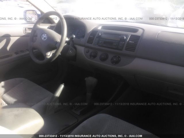 4T1BE32KX3U738374 - 2003 TOYOTA CAMRY LE/XLE/SE BLUE photo 5