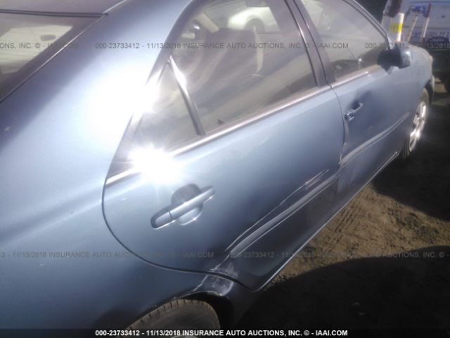4T1BE32KX3U738374 - 2003 TOYOTA CAMRY LE/XLE/SE BLUE photo 6