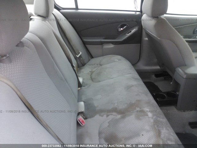 1G1ZS58F57F235131 - 2007 CHEVROLET MALIBU LS 银色 照片 8