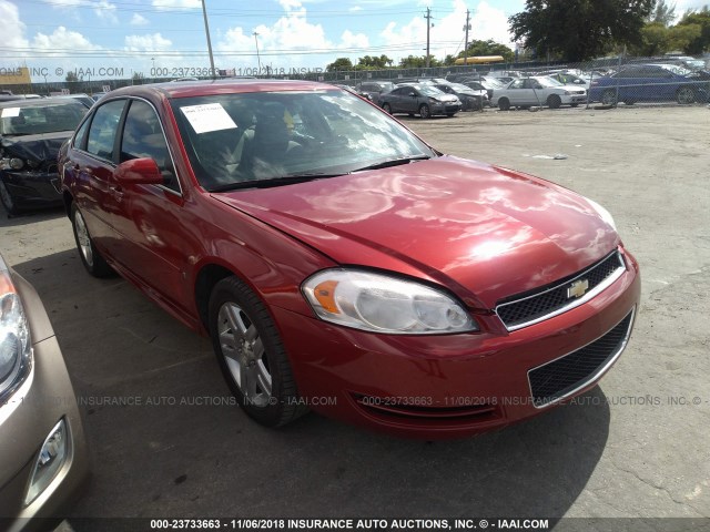 2G1WB5E38E1181437 - 2014 CHEVROLET IMPALA LIMITED LT RED photo 1