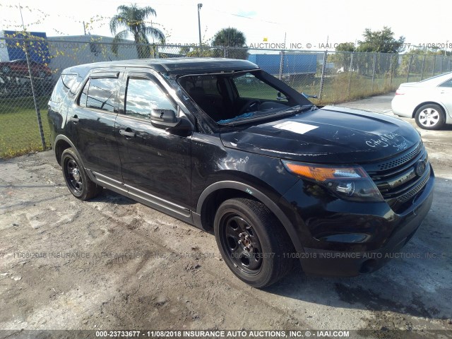 1FM5K8AR1FGC66540 - 2015 FORD EXPLORER POLICE INTERCEPTOR BLACK photo 1