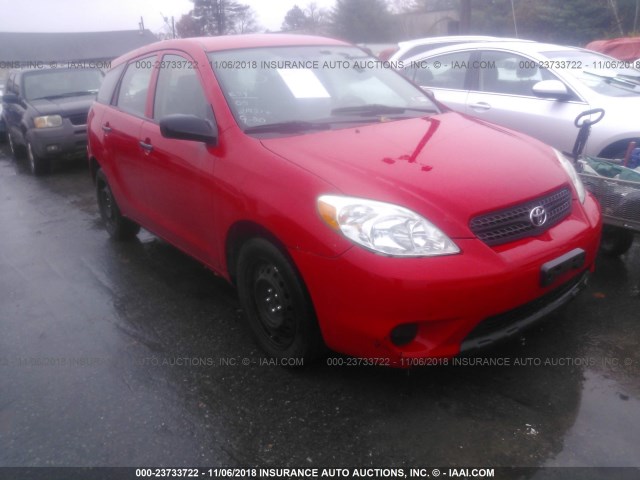 2T1KR32E05C504716 - 2005 TOYOTA COROLLA MATRIX XR RED photo 1