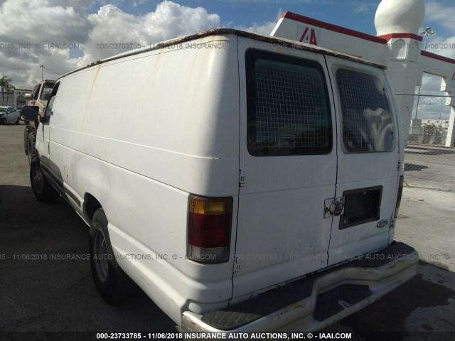 1FTFS24H0RHA99689 - 1994 FORD ECONOLINE E250 SUPER DUTY VAN WHITE photo 3