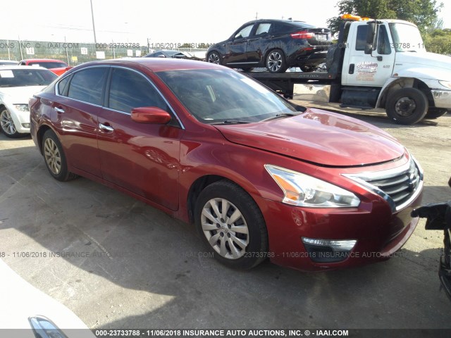 1N4AL3AP5DN442490 - 2013 NISSAN ALTIMA 2.5/S/SV/SL RED photo 1