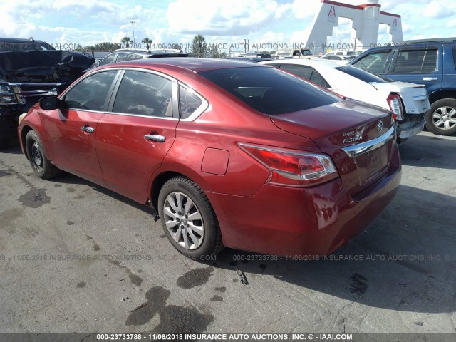 1N4AL3AP5DN442490 - 2013 NISSAN ALTIMA 2.5/S/SV/SL RED photo 3