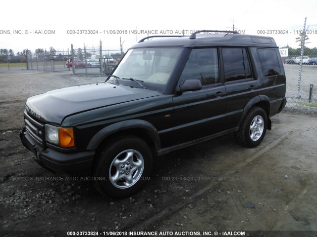 SALTL1542YA282551 - 2000 LAND ROVER DISCOVERY II  Կանաչ լուսանկար 2