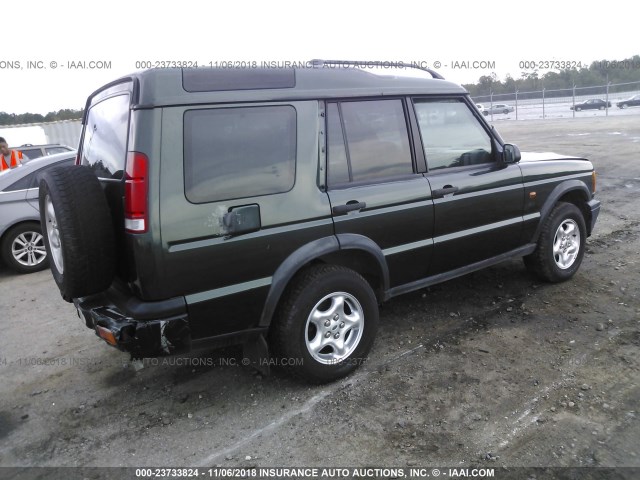 SALTL1542YA282551 - 2000 LAND ROVER DISCOVERY II  Կանաչ լուսանկար 4