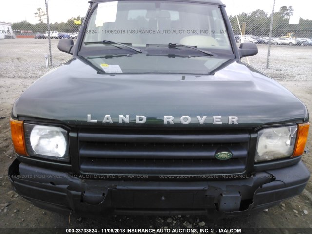 SALTL1542YA282551 - 2000 LAND ROVER DISCOVERY II  GREEN photo 6