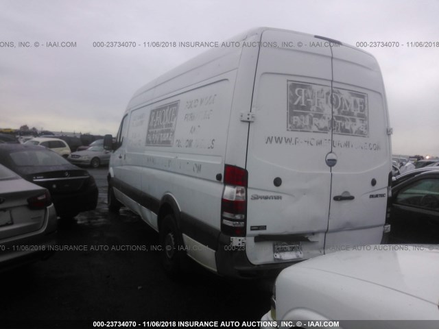 WDYPE8CC6C5641430 - 2012 FREIGHTLINER Sprinter 2500 WHITE photo 3