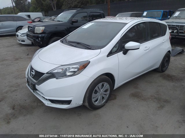3N1CE2CP3HL368922 - 2017 NISSAN VERSA NOTE S/S PLUS/SV/SL/SR WHITE photo 2