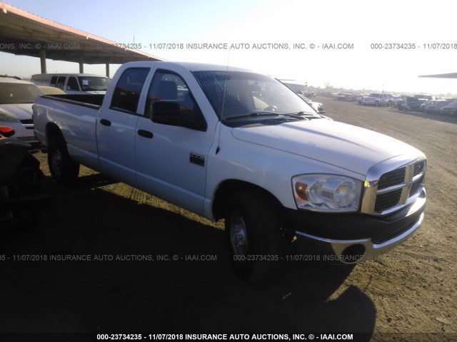3D7KR28C47G716596 - 2007 DODGE RAM 2500 ST/SLT 白色 照片 1