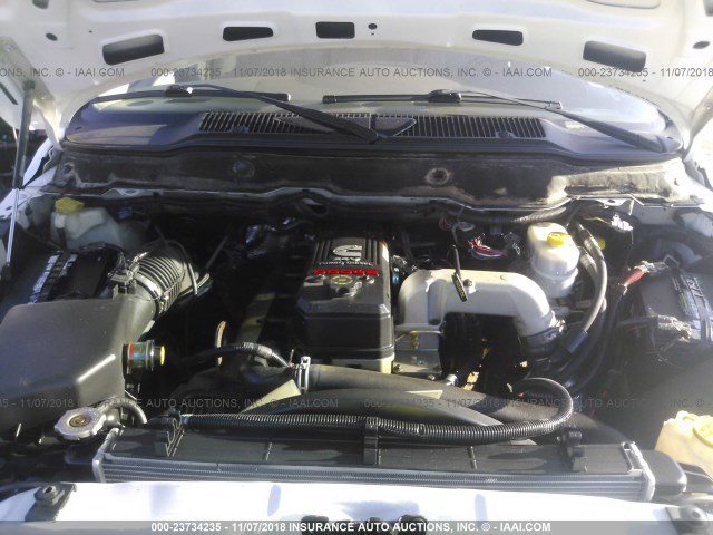 3D7KR28C47G716596 - 2007 DODGE RAM 2500 ST/SLT 白色 照片 10