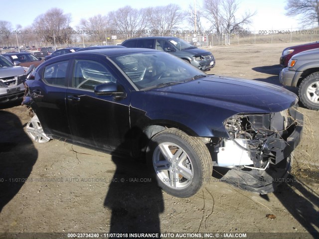 1B3BD1FB3BN526318 - 2011 DODGE AVENGER MAINSTREET BLUE photo 1