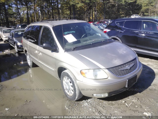 2C4GP54L63R384873 - 2003 CHRYSLER TOWN & COUNTRY LXI GOLD photo 1