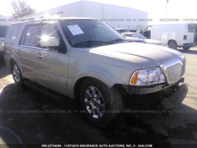 5LMFU28546LJ01875 - 2006 LINCOLN NAVIGATOR Złoty zdjęcie 1