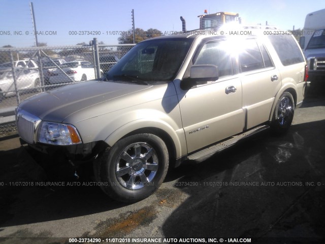 5LMFU28546LJ01875 - 2006 LINCOLN NAVIGATOR Złoty zdjęcie 2