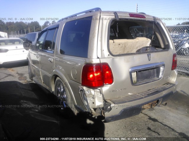 5LMFU28546LJ01875 - 2006 LINCOLN NAVIGATOR Złoty zdjęcie 3