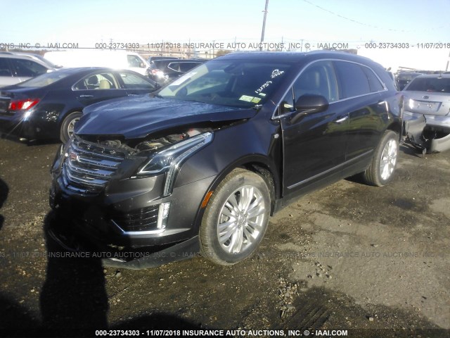 1GYKNFRS3KZ131739 - 2019 CADILLAC XT5 PREMIUM LUXURY BLACK photo 2