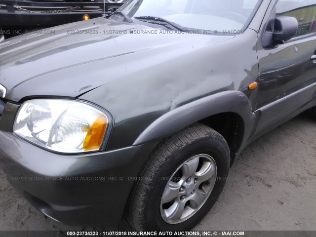 4F2YU08122KM23772 - 2002 MAZDA TRIBUTE LX/ES 绿色 照片 6
