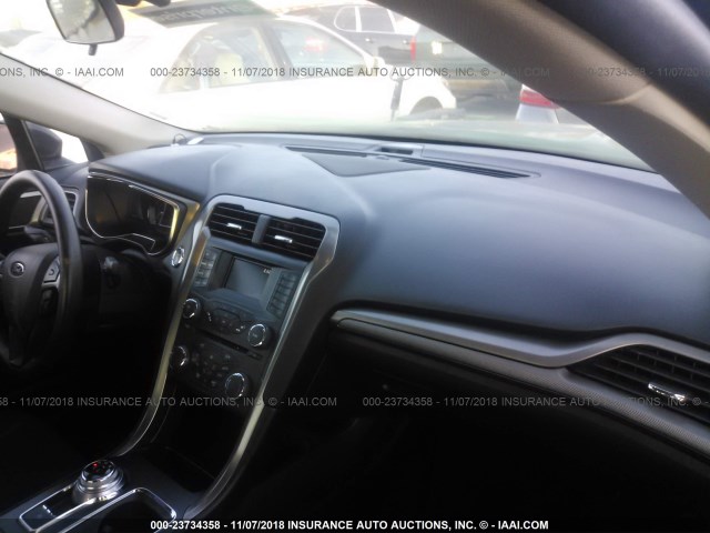3FA6P0LU5HR316001 - 2017 FORD FUSION SE HYBRID BLACK photo 5