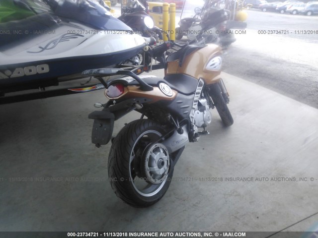 WB10184A93ZH15194 - 2003 BMW F650 CS Золотий фото 4