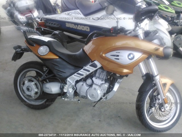 WB10184A93ZH15194 - 2003 BMW F650 CS Золотий фото 8