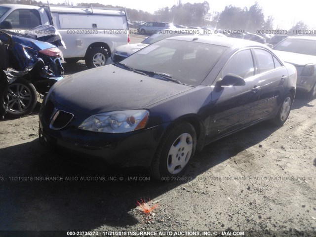 1G2ZF57B484125361 - 2008 PONTIAC G6 VALUE LEADER/BASE BLUE photo 2