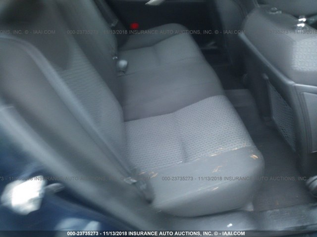 1G2ZF57B484125361 - 2008 PONTIAC G6 VALUE LEADER/BASE BLUE photo 8