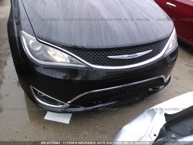 2C4RC1BG2JR110781 - 2018 CHRYSLER PACIFICA TOURING L BLACK photo 6