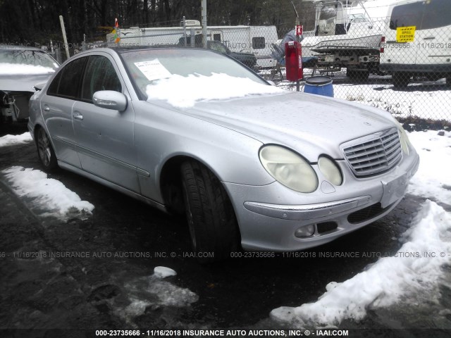 WDBUF83J74X118948 - 2004 MERCEDES-BENZ E 500 4MATIC SILVER photo 1