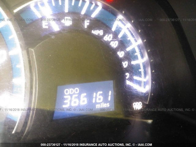 4T1BD1FK1CU019354 - 2012 TOYOTA CAMRY HYBRID/LE/XLE 黄色 照片 7