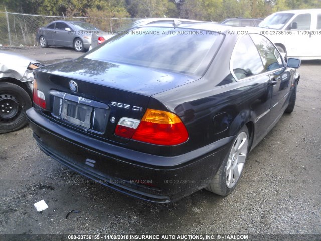 WBABN33471JW58255 - 2001 BMW 325 CI BLACK photo 6