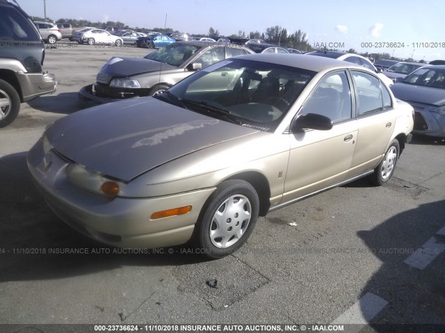 1G8ZH528X2Z306468 - 2002 SATURN SL1 TAN photo 2