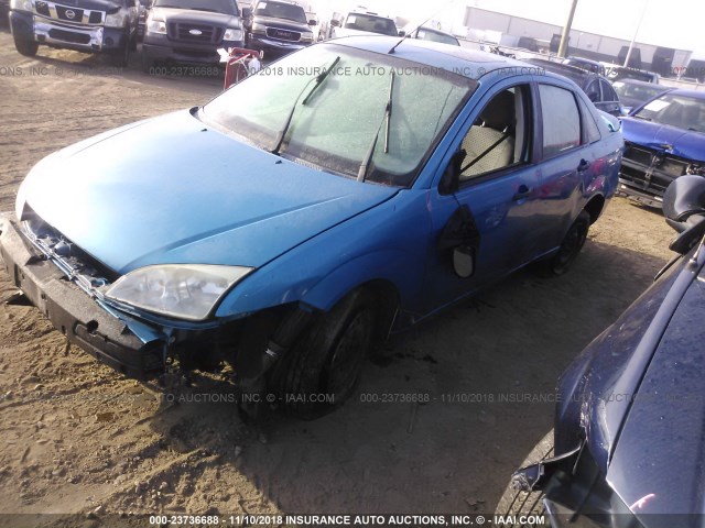 1FAFP34N27W349333 - 2007 FORD FOCUS ZX4/S/SE/SES 蓝色 照片 2