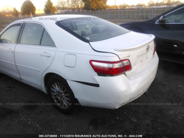 4T4BE46K59R088352 - 2009 TOYOTA CAMRY SE/LE/XLE WHITE photo 6