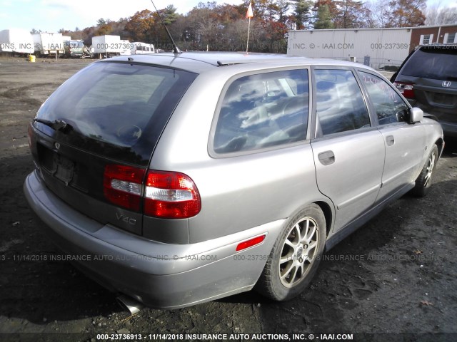 YV1VW27524F050445 - 2004 VOLVO V40 1.9T SILVER photo 4