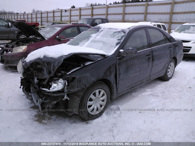 4T1BE30K35U382999 - 2005 TOYOTA CAMRY LE/XLE/SE BLACK photo 2
