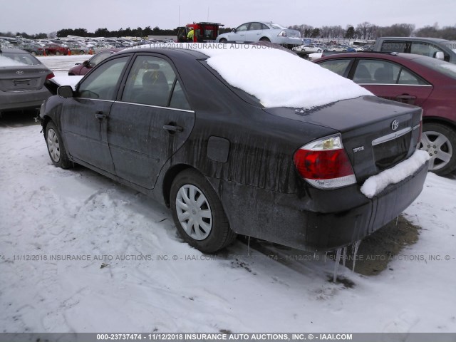 4T1BE30K35U382999 - 2005 TOYOTA CAMRY LE/XLE/SE BLACK photo 3
