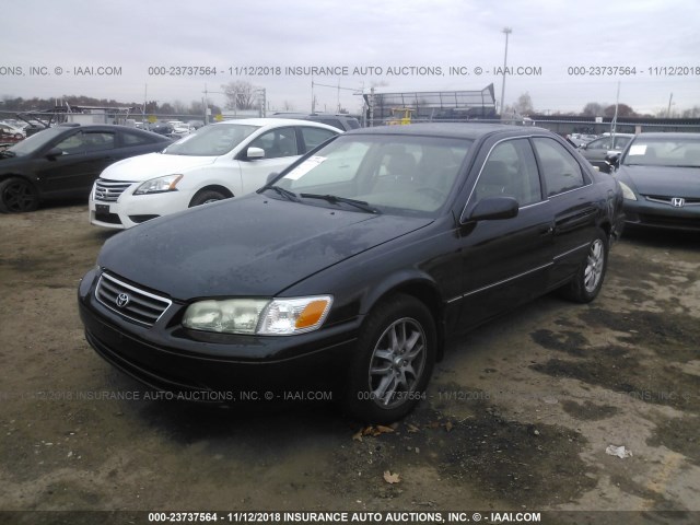4T1BF28K61U128211 - 2001 TOYOTA CAMRY LE/XLE 黑色 照片 2