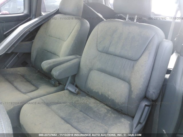 2HKRL18062H501148 - 2002 HONDA ODYSSEY EXL GRAY photo 8