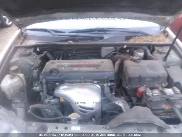 4T1BE32K26U132975 - 2006 TOYOTA CAMRY LE/XLE/SE SILVER photo 10