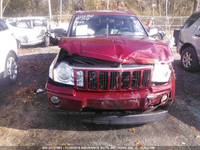 1J8GR48K17C605115 - 2007 JEEP GRAND CHEROKEE LAREDO/COLUMBIA/FREEDOM 栗色 照片 6